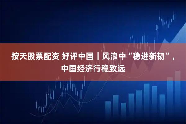 按天股票配资 好评中国｜风浪中“稳进新韧”，中国经济行稳致远